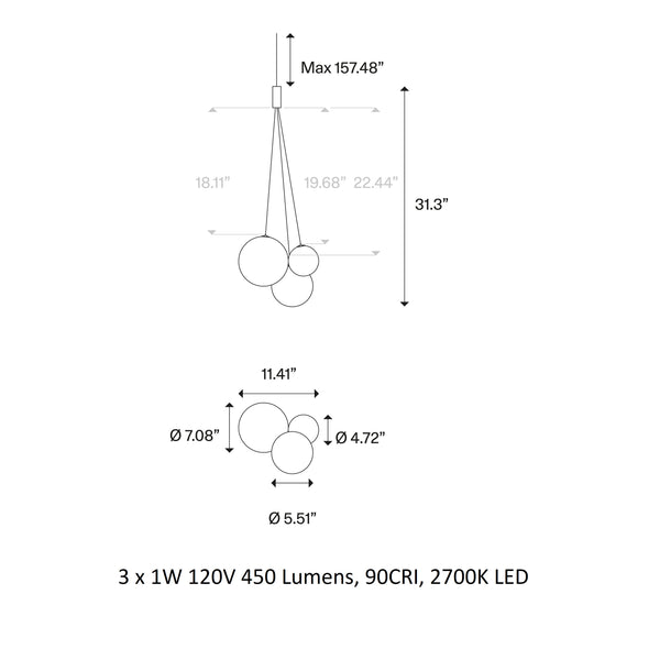Random Pendant Light