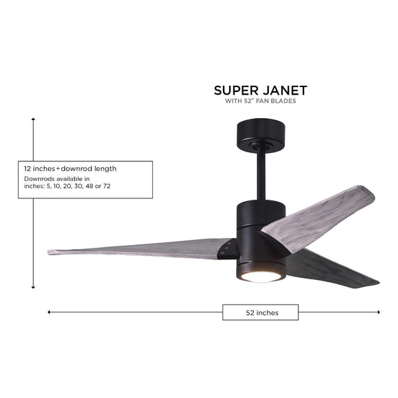 Super Janet Ceiling Fan
