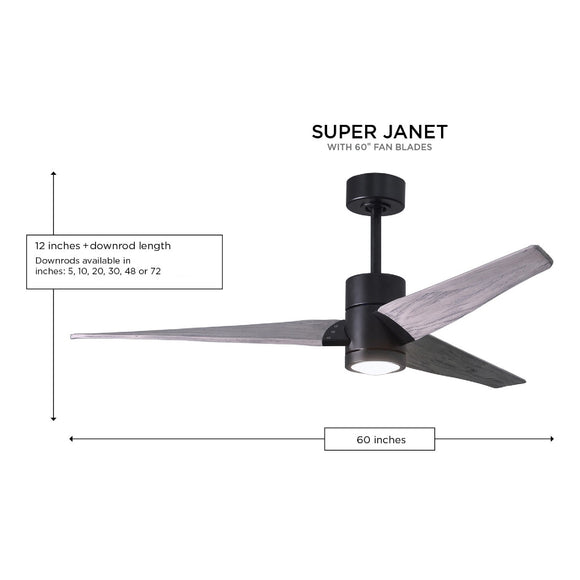 Super Janet Ceiling Fan