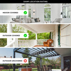 Irene H3 Small Close to Ceiling Fan