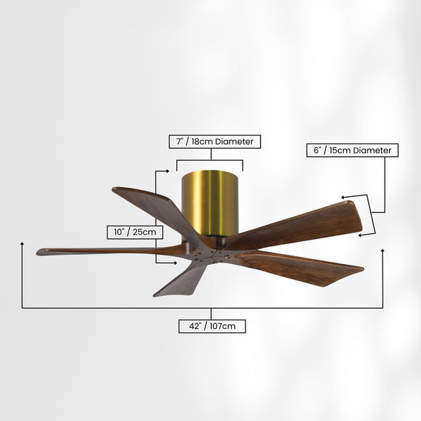 Irene H5 Small Close to Ceiling Fan