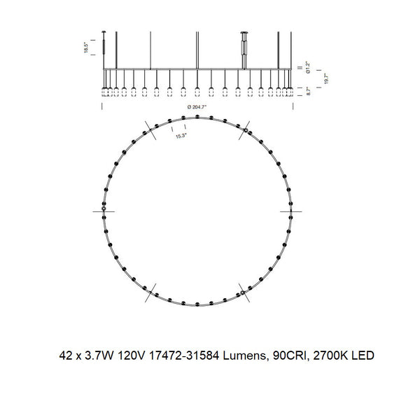 Cirio Circular Pendant Light
