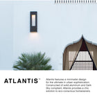 Atlantis Outdoor Wall Light
