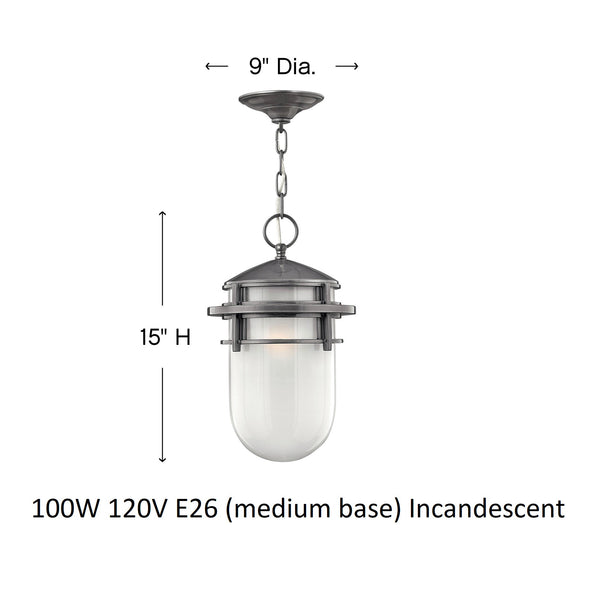 Reef Outdoor Pendant Light