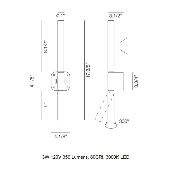 Canut A-3571 Wall Light