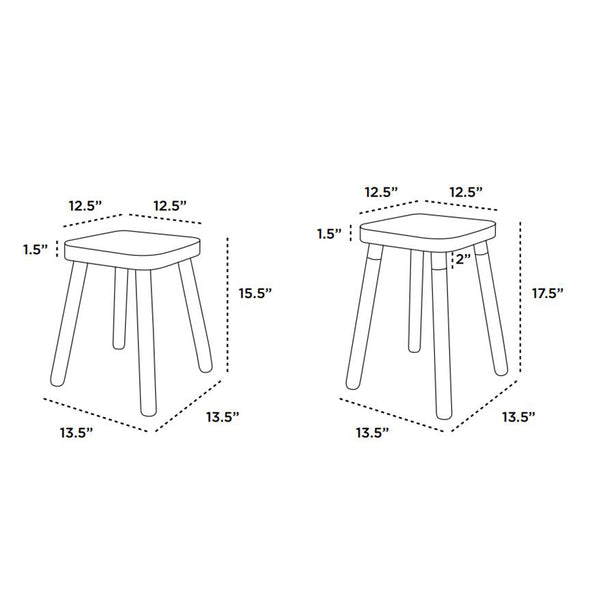 Brooklyn Square Stool