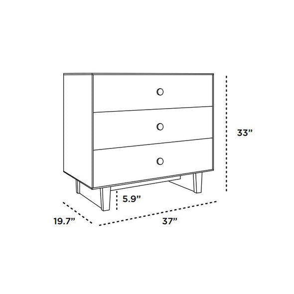 Merlin Sparrow 3 Drawer Dresser