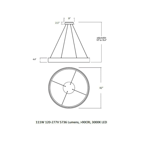 Circuit Pendant Light