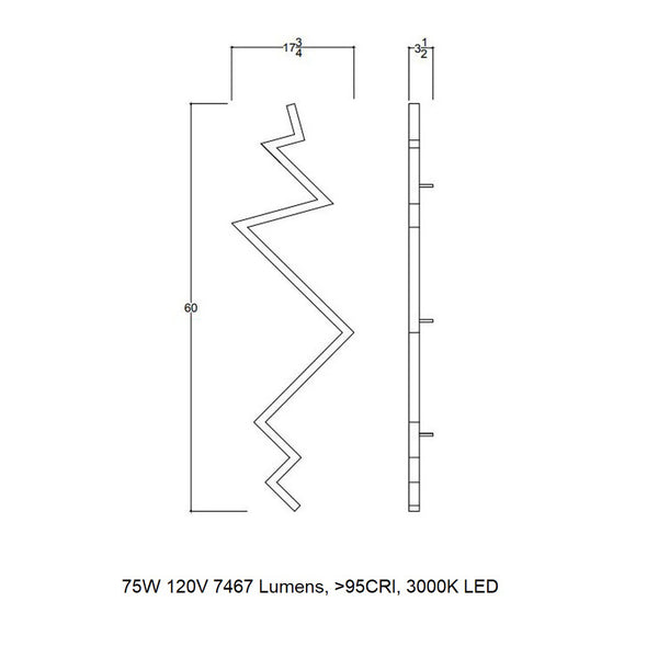 Bolt LED Wall Sconce