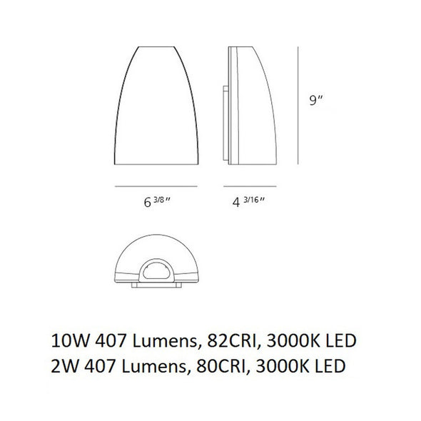 Molla Outdoor Wall Light