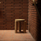 Offset Side Table