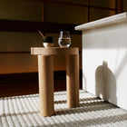 Offset Side Table