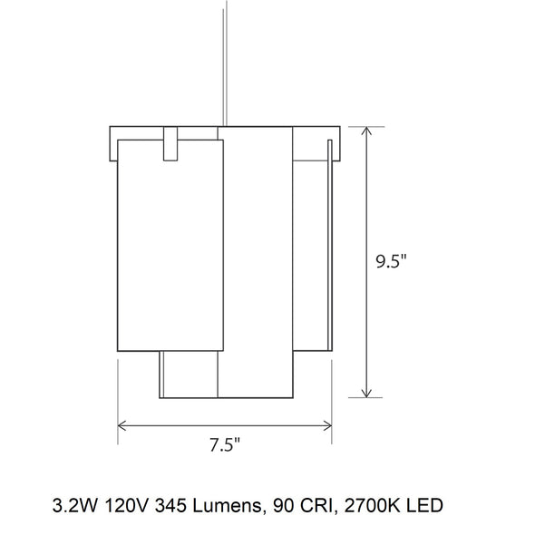 Salix Pendant Light