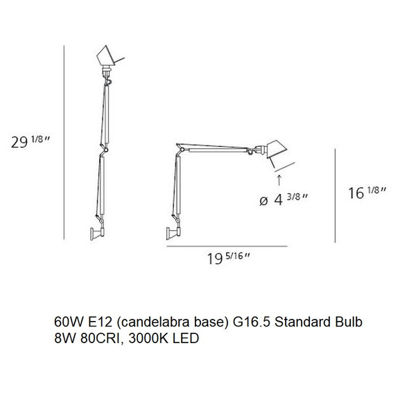 Tolomeo Micro Wall Light