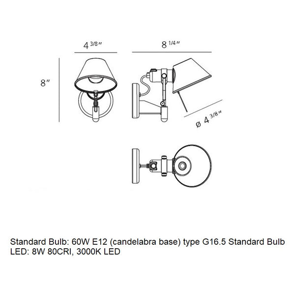 Tolomeo Micro Wall Spot