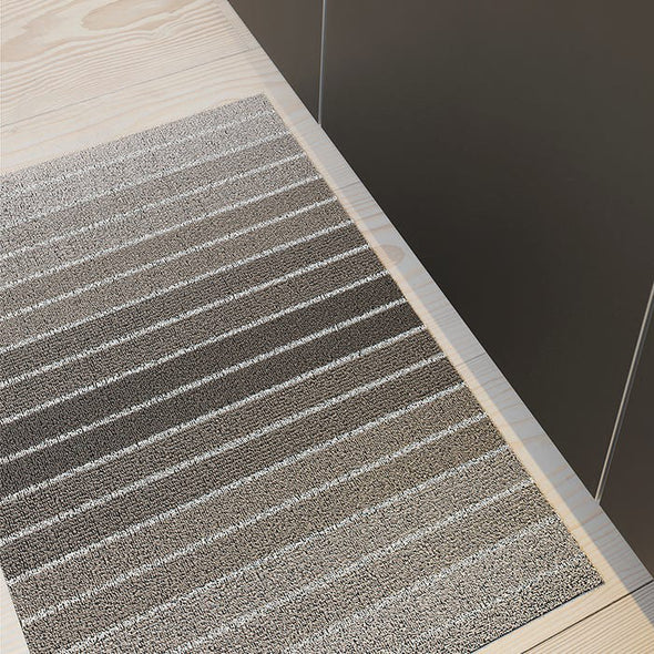 Block Stripe Indoor/Outdoor Shag Mat