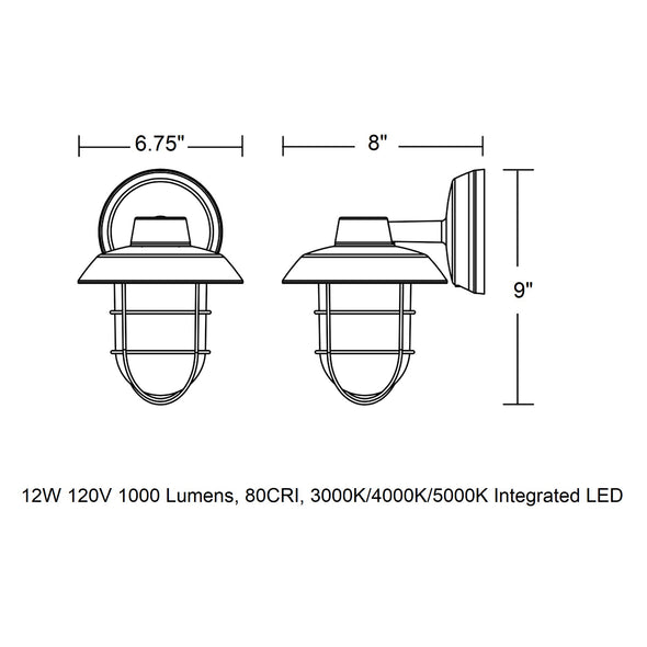 Odell LED Outdoor Wall Sconce