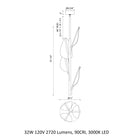 Flora LED Pendant Light