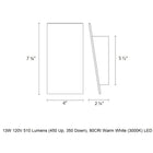 Angled Plane Narrow Wall Light