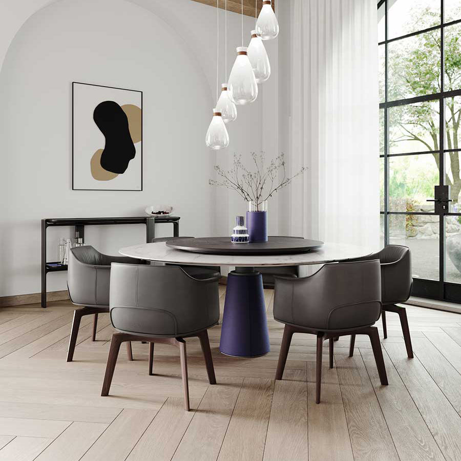 Archibald Small Swivel Armchair - Main Image