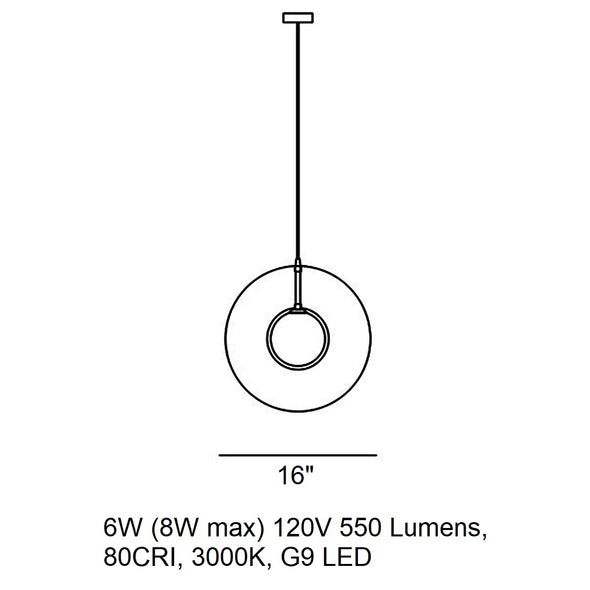 Saturn Pendant Light