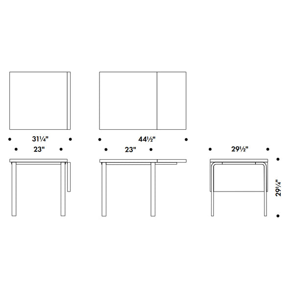 Aalto Foldable Dining Table