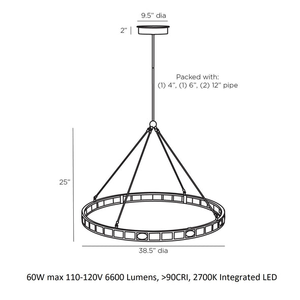 Empire LED Chandelier