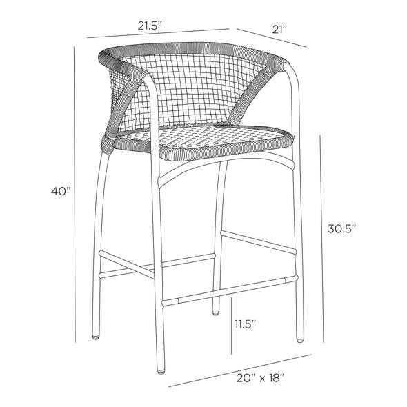 Enzo Outdoor Stool