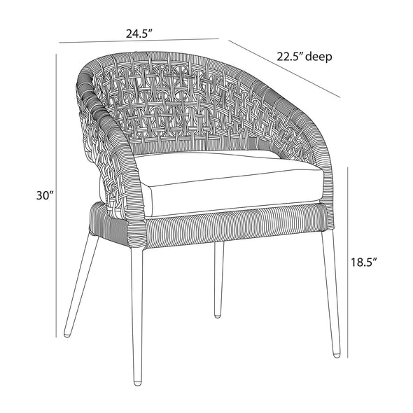 Juri Outdoor Dining Chair