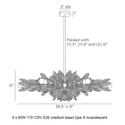 Kasai Semi Flush Mount