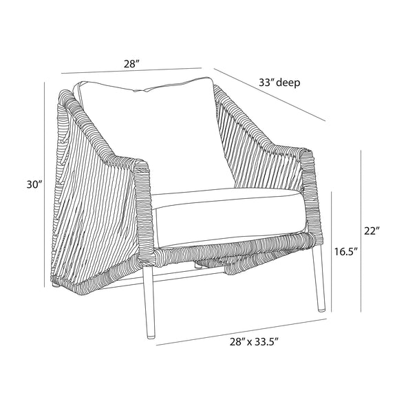 Kiki Outdoor Lounge Chair