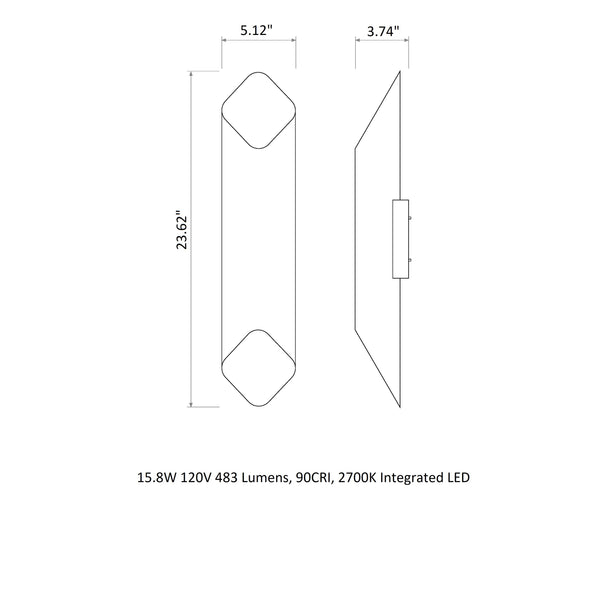 Ako LED Wall Sconce