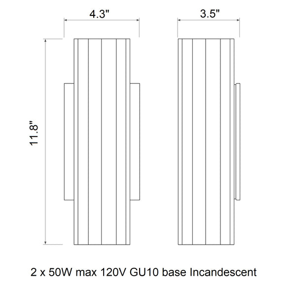 Hashira Wall Sconce