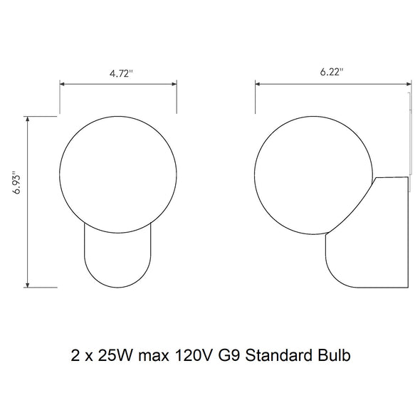 Lyra Bathroom Vanity Light