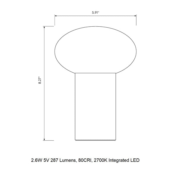 Zeppo Portable Table Lamp