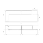 Eave Modular Open Sofa