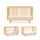 Hudson 3-in-1 Convertible Crib with Conversion Kit