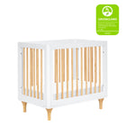 Lolly 4-in-1 Convertible Mini Crib and Twin Bed with Toddler Bed Conversion Kit