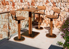 Titan Pub High Square Dining Table