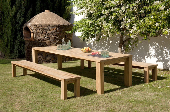 Titan Teak Rustic Table
