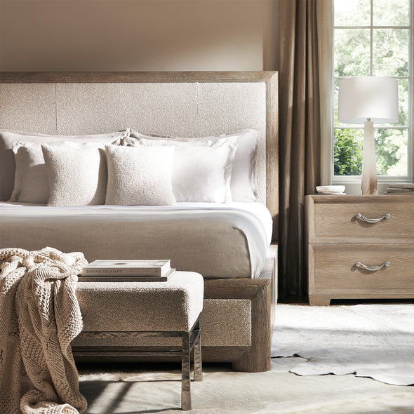 Aventura Upholstered Panel Bed