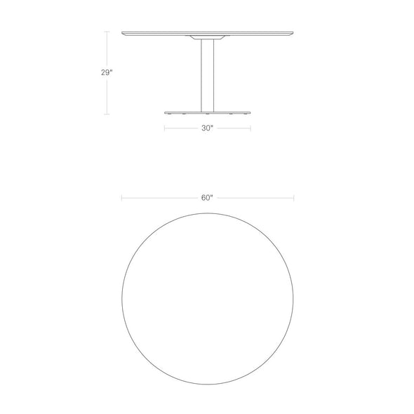 Easy Round Dining Table