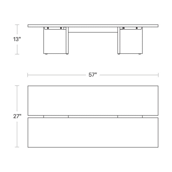 NowThen Outdoor Coffee Table