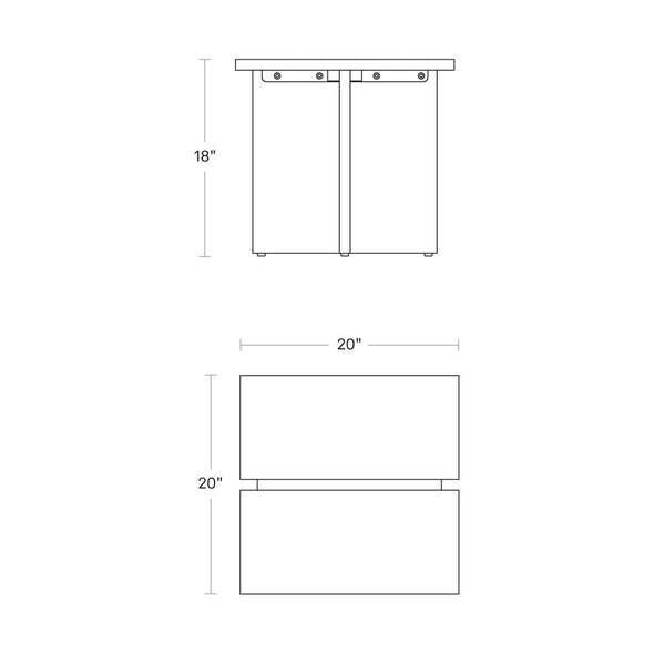 NowThen Outdoor Side Table