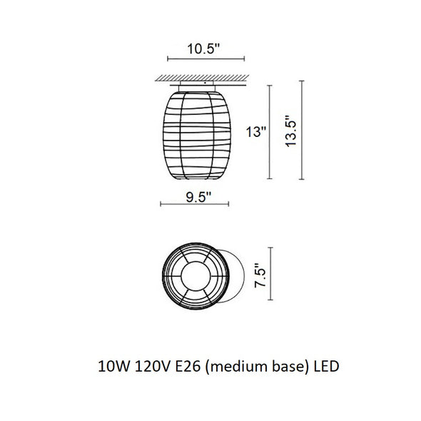 Misko Ceiling Lamp