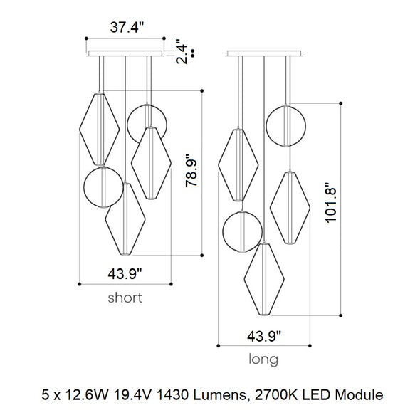 Buoy LED Chandelier