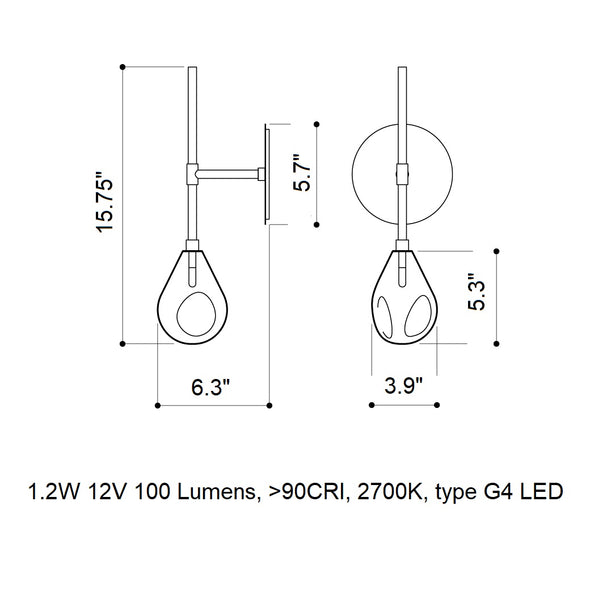 Soap Mini LED Wall Sconce
