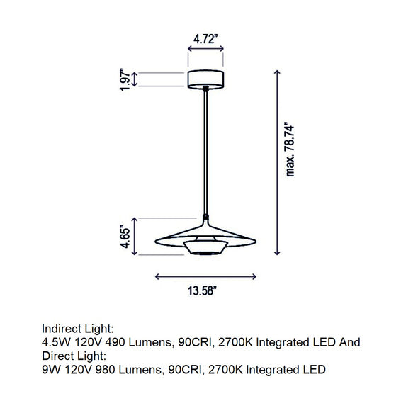 Fanalet S/35 Outdoor LED Pendant Light