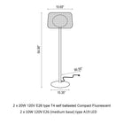 Fora Outdoor Floor Lamp