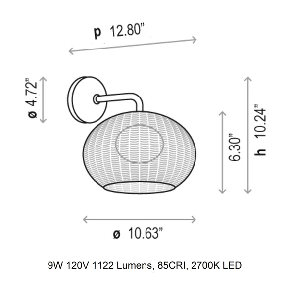 Garota A/01 Outdoor Wall Lamp